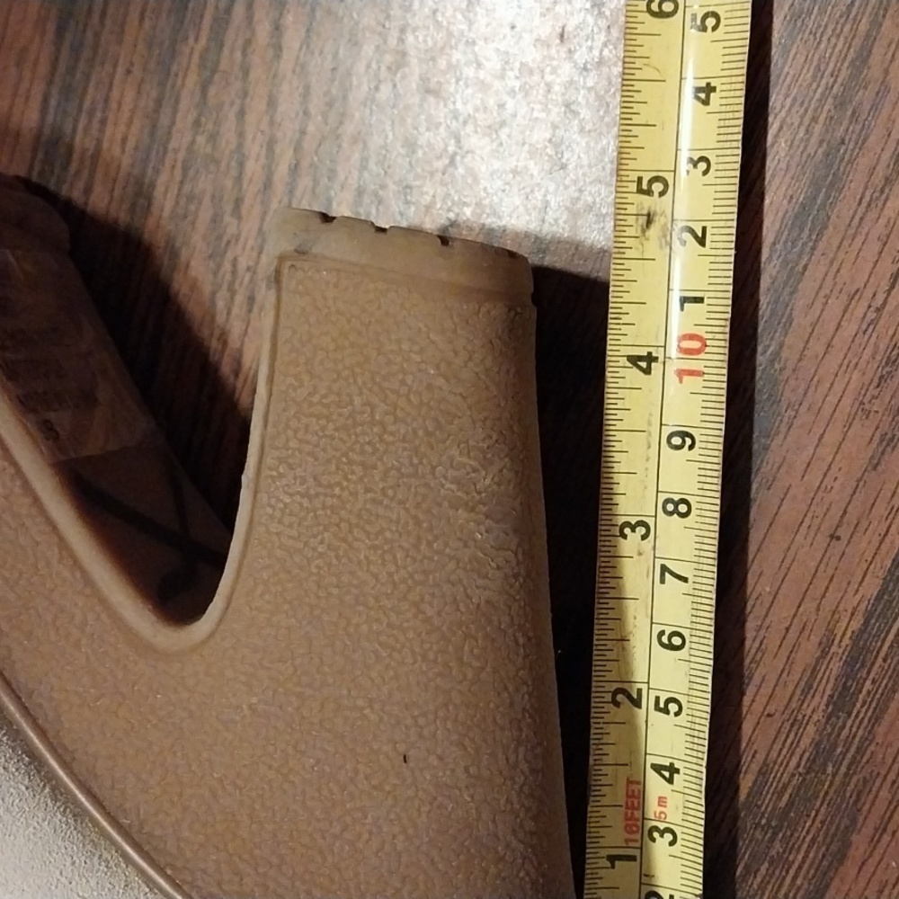 Colin Stuart 4.5" heel quilted top with elastic tie and toggle size 9B - Picture 3 of 11
